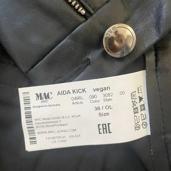 MAC Jeans Aida Kick Vegan - Size 36/OL - Picture 4 of 8